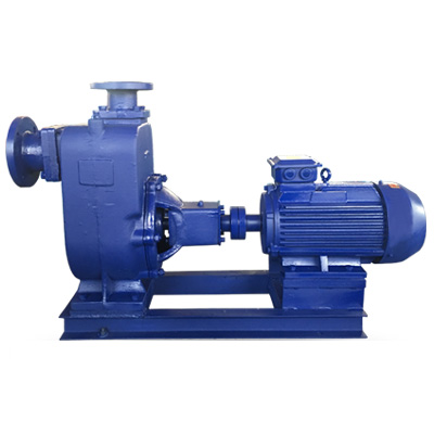 ZW type self suction non clogging sewage pump